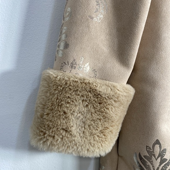 Soft Surroundings Faux Fur Coat Birgitta Coat PS Oversized Pockets - Picture 5 of 11